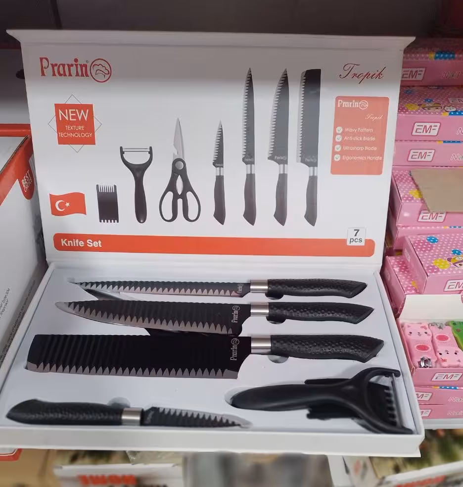 ست کارد 7 پارچه ترکیه ای اصلی