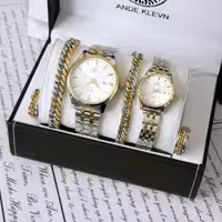 ساعت ست الگانس مردانه و زنانه استیل Elegance