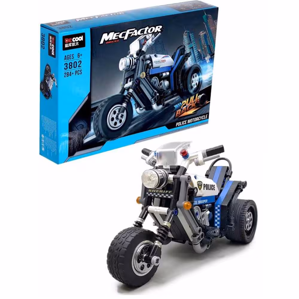 ساختنی موتور سیکلت پلیس برند دکول کد 3802