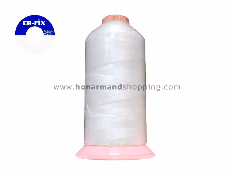 نخ دوخت پلی آرت POLYART ارفیکس رنگ سفید سایز 20