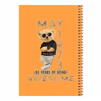 دفتر مشق 80 برگ اس جی مدل تدی عینک دودی