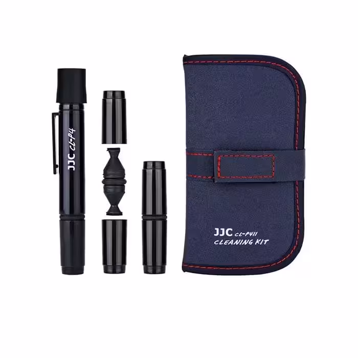 کیت قلم کربن و برس تمیز کننده لنز و ویزور جی جی سی مدل CL-P4II