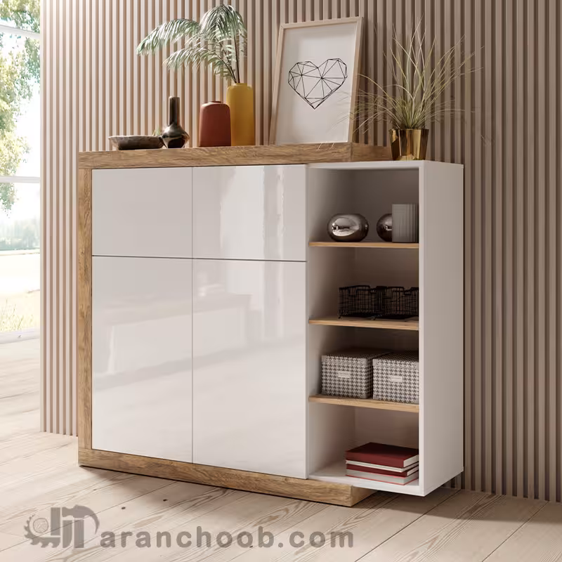 میز کنسول چوبی
