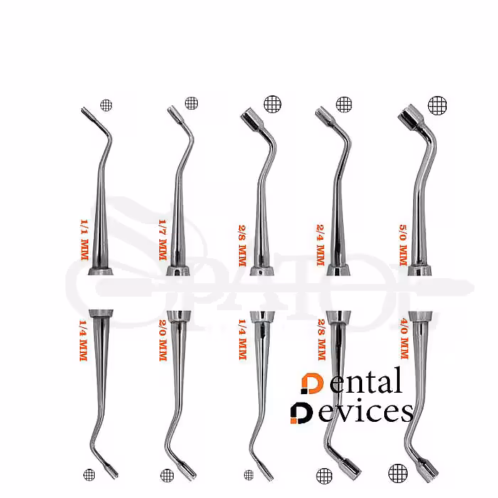 کندانسور دنتال دیوایس(5سایز)Dental Devices