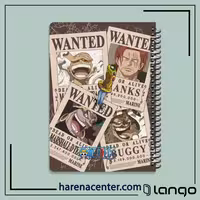 دفتر مدرسه طرح وان پیس برند لانگو