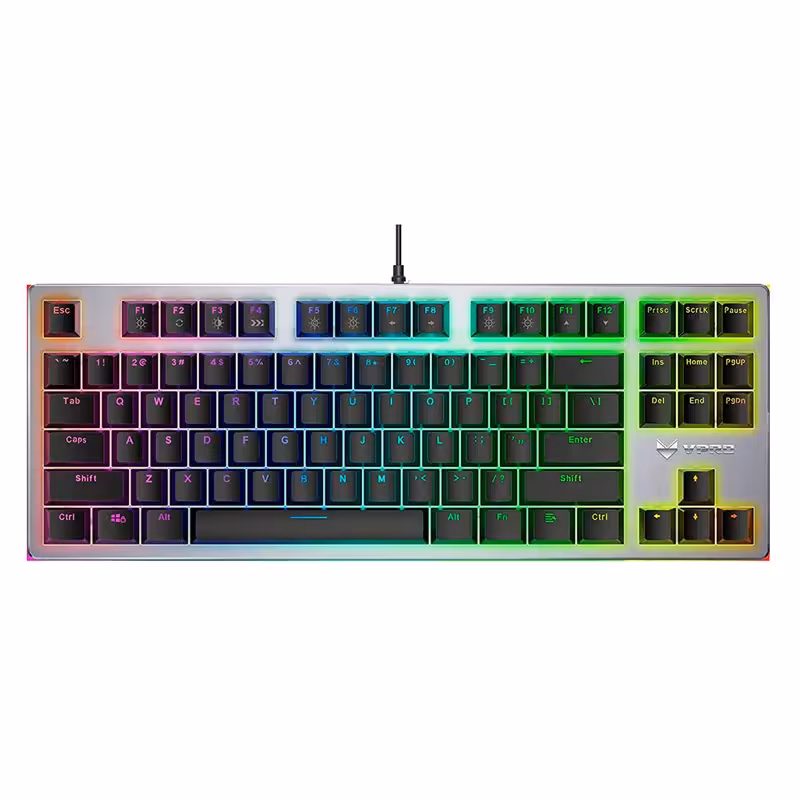 کیبورد مخصوص بازی مکانیکی رپو مدل V500 RGB