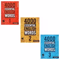 کتاب 4000 Essential English Words اثر Paul Nation انتشارات شیلر 3 جلدی