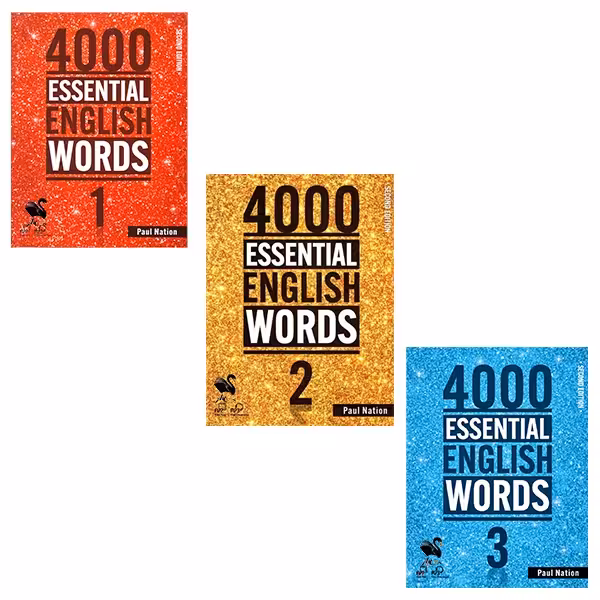 کتاب 4000 Essential English Words اثر Paul Nation انتشارات شیلر 3 جلدی