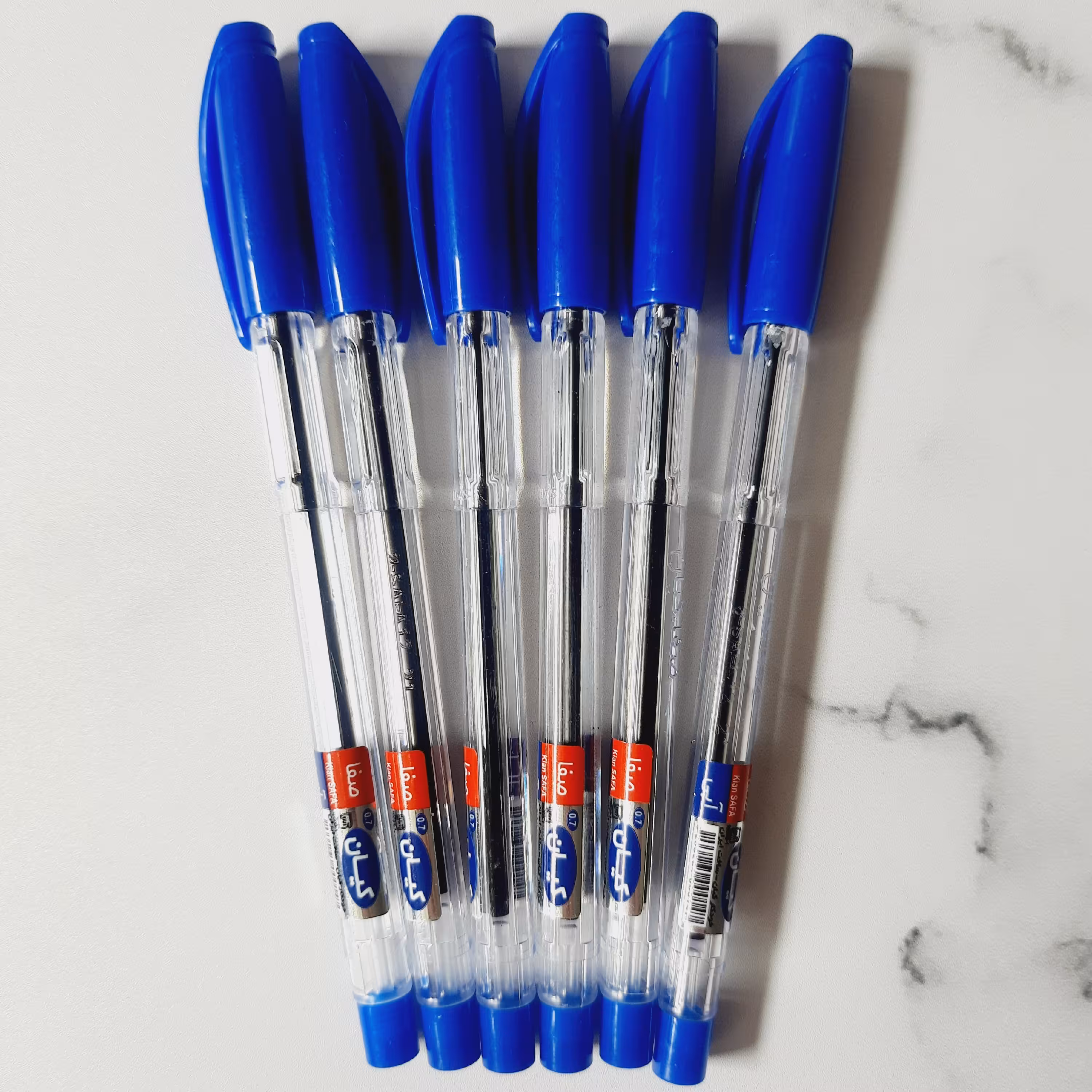 خودکار کیان آبی نوک 0.7میل و0.1میل