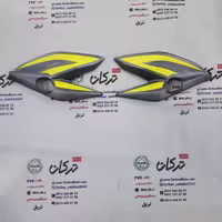 قاب ( فلاپ ) بغل بلوری چراغ جلو موتور اپاچی 200 جدید نیوفیس مدادی اصلی (جفتی)