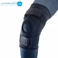 زانوبند چهارفنره نئوپرن سما طب کد 5014
