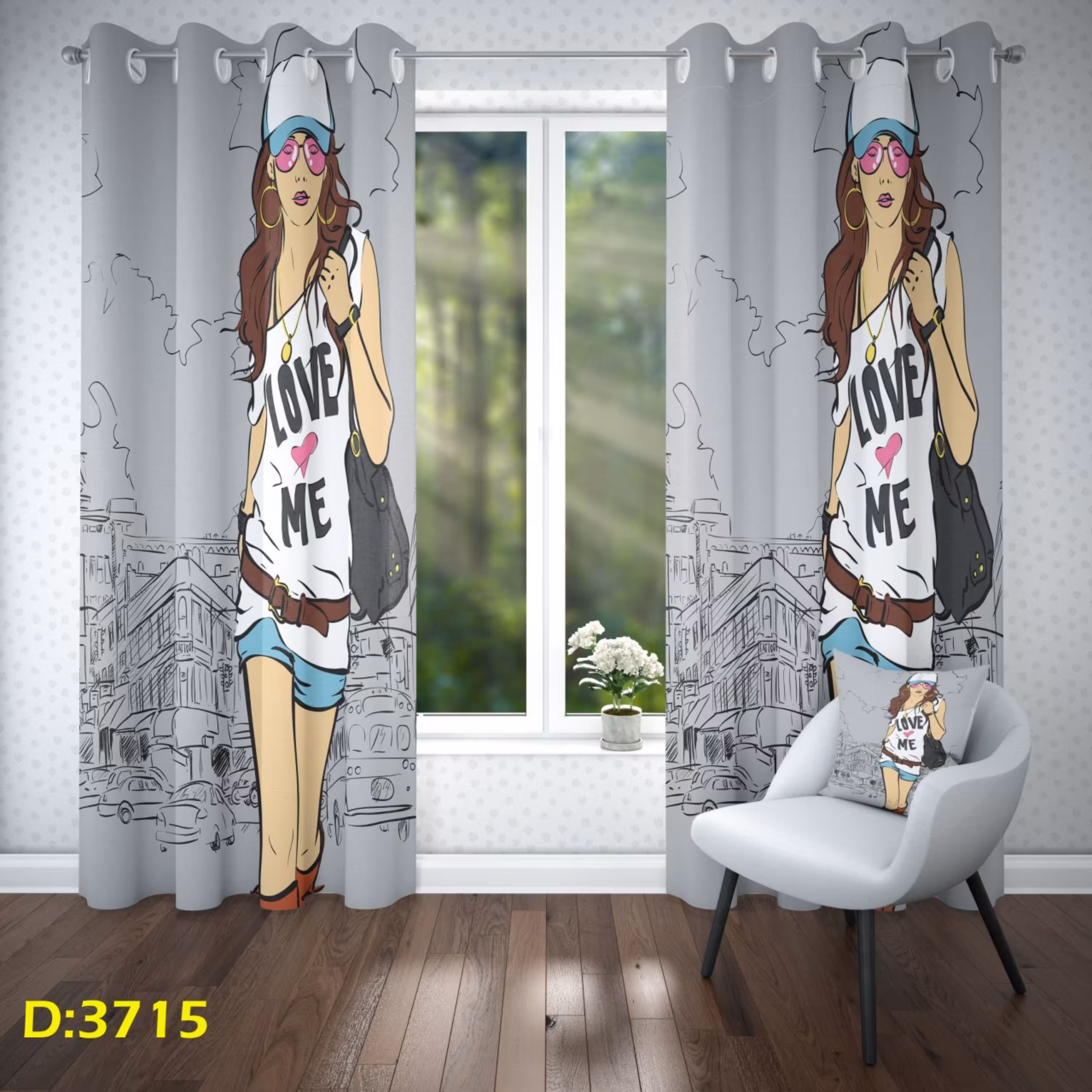 پرده دخترونه - کد 3715