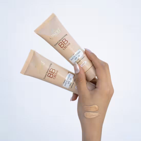 کرم پودر مرطوب کننده (بی بی کرم) – SPF 20 – در دو رنگ متنوع