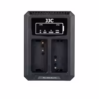 شارژر دوقلو USB باتری دوربین های لایکا، سیگما و پاناسونیک جی جی سی مدل DCH-BLC12