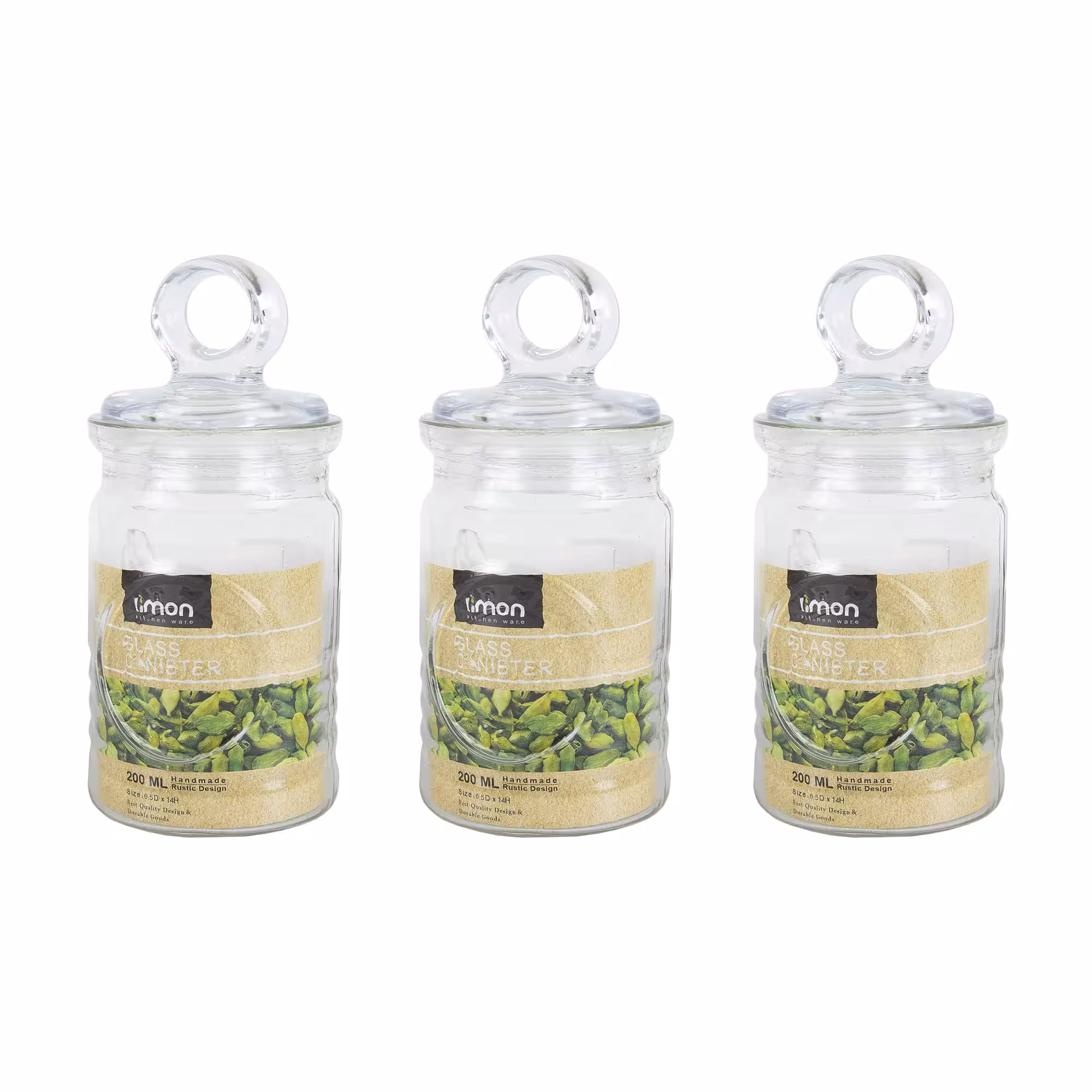 بانکه ادویه لیمون ست3 پارچه مدل روستیک کد 516