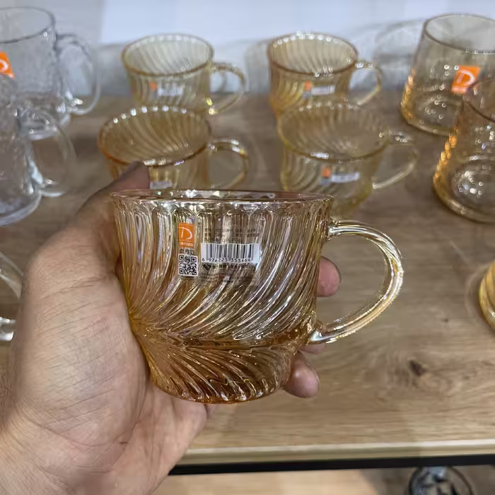 فنجان شامپاینی دلی – ست 6 عددی Deli Glass
