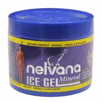 ژل ماساژ بدن و خنک کننده آیس نلوانا کاسه ای