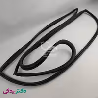 نوار لاستیكی دور شیشه جلو سمند شرکتی ایساکو اصل 1820311099