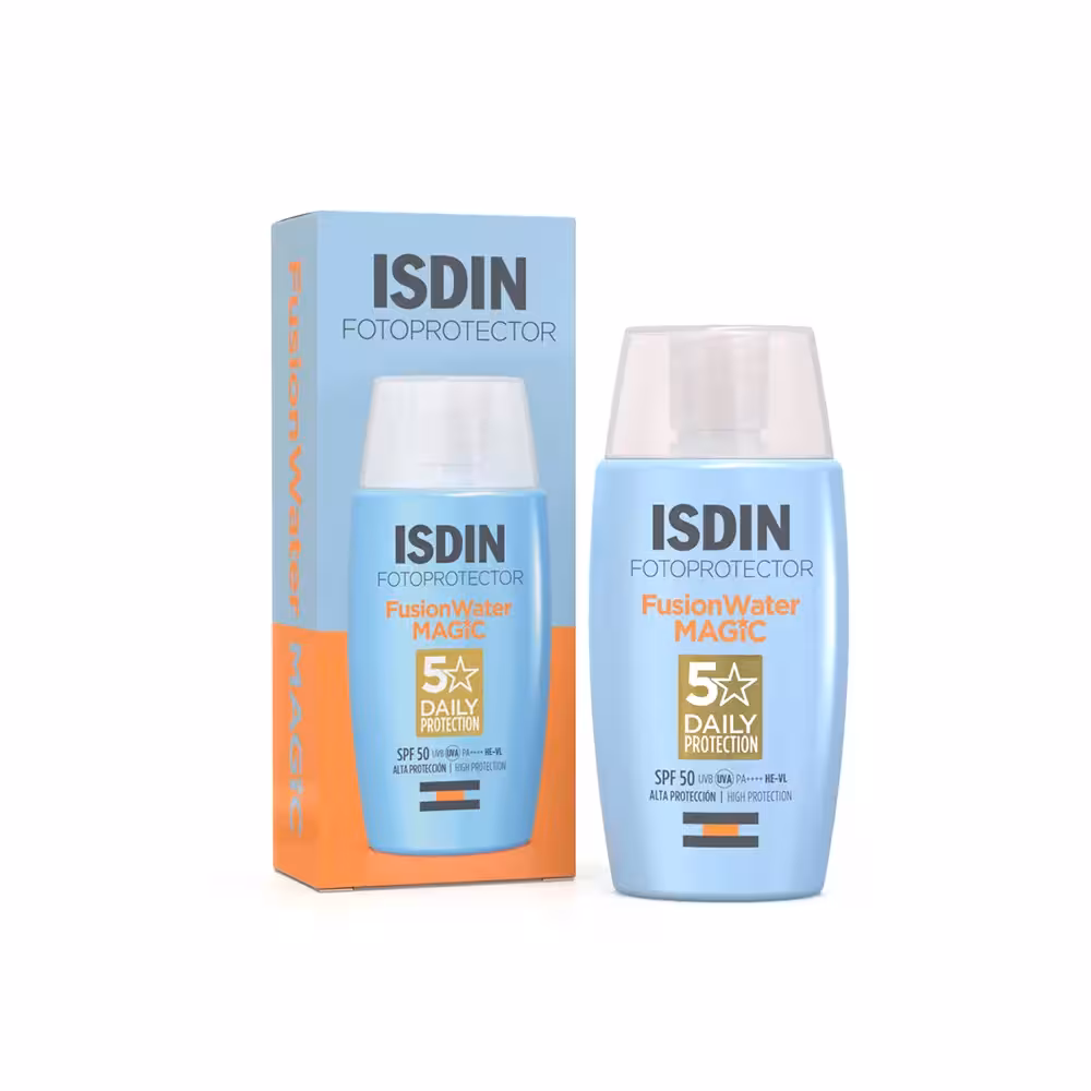 ضد آفتاب ایزدین بی رنگ مدل فیوژن واترSPF50