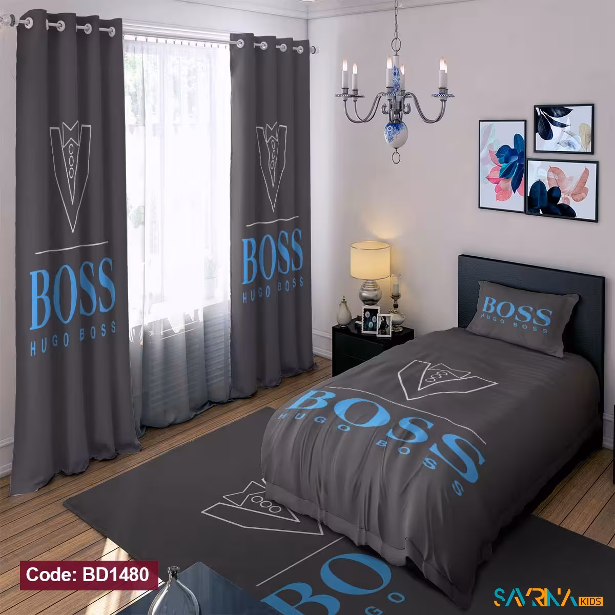 ست اتاق خواب طرح Boss کد BD1480