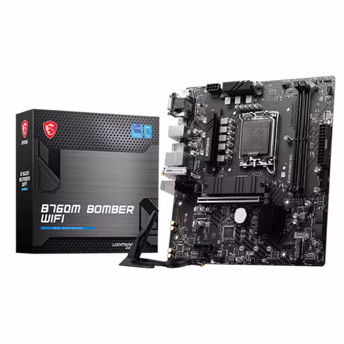 مادربرد ام اس آی مدل B760M BOMBER WIFI DDR5