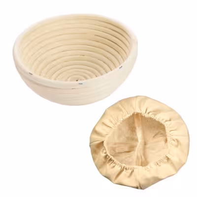 سبد نان- سبدتخمیر گرد Round Fermentation Basket وست مارک  17,5 8,1x