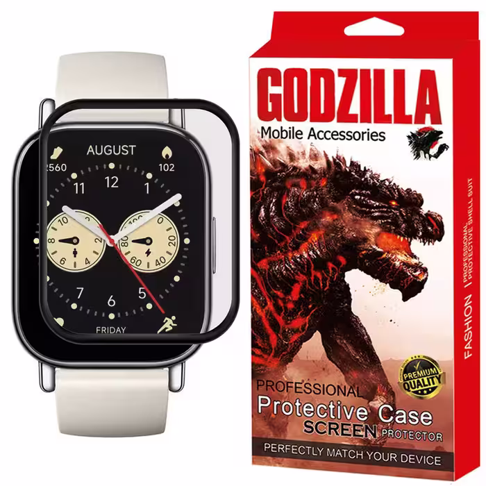 محافظ صفحه نمایش گودزیلا مدل PMMA مناسب برای ساعت هوشمند شیائومی Redmi Watch 5 Lite