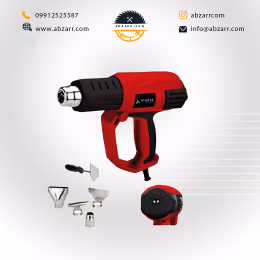 سشوار صنعتی سرامیکی 2000 وات با لوازم جانبی محک مدل HG-600C (( اقساط یک ساله ))