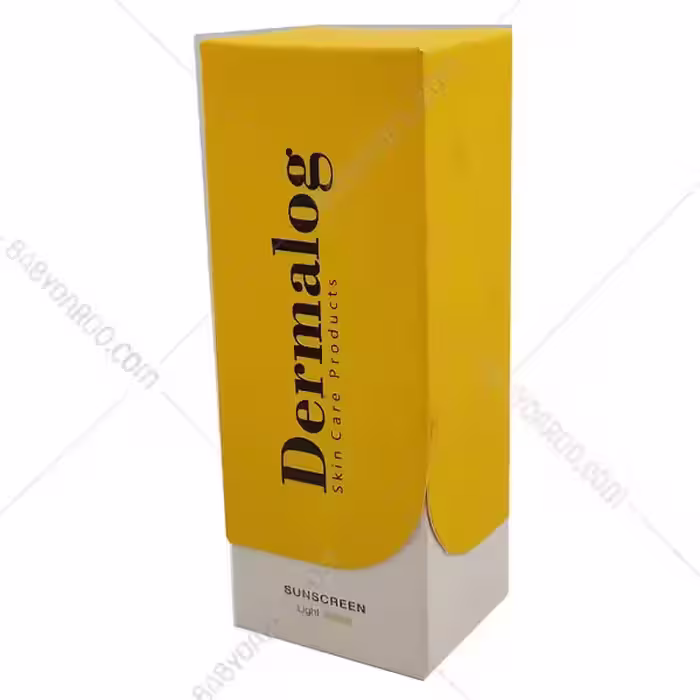 کرم ضد آفتاب رنگی روشن فاقد چربی درمالوگ   SPF 50