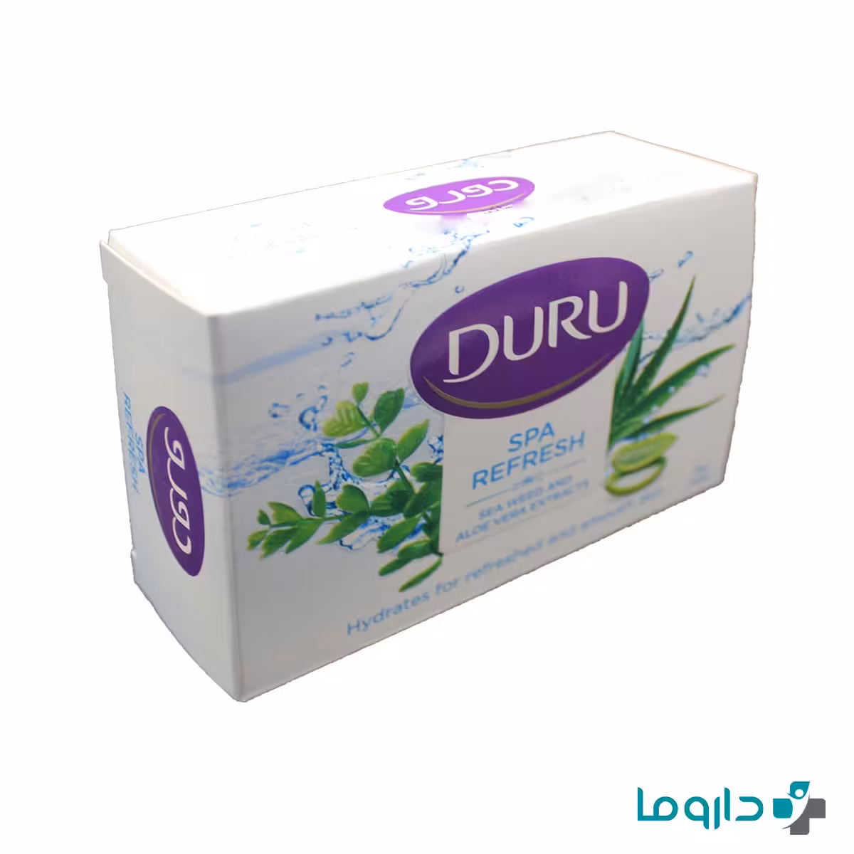 صابون آرایشی دورو حاوی عصاره جلبک دریایی و آلوئه ورا