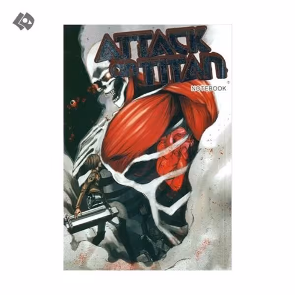 دفتر یادداشت همیشه مدل Attack on titan کد 498 برند همیشه نوت