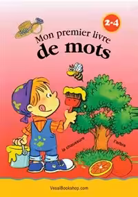 کتاب زبان فرانسه مون پریمیر Mon premier livre de mots pour les 2 à 4 ans