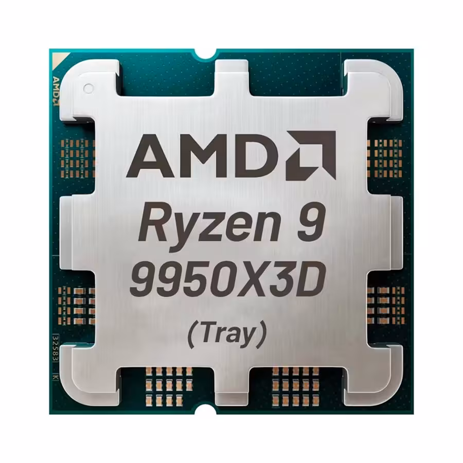 پردازنده بدون جعبه ای ام دی مدل Ryzen 9 9950X3D