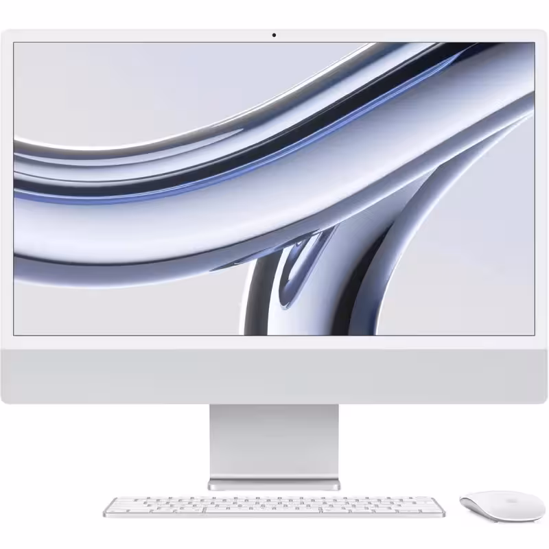 خرید و قیمت کامپیوتر آل این وان اپل 24 اینچی مدل iMac MQRJ3 M3 8GB 256GB SSD