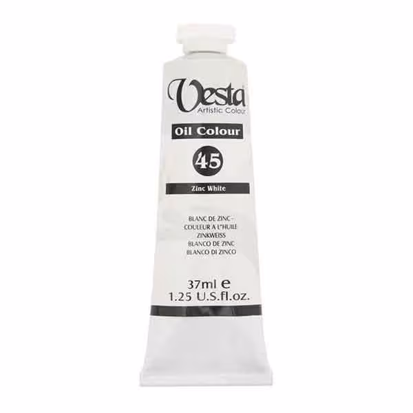 رنگ روغن وستا Zinc White 45