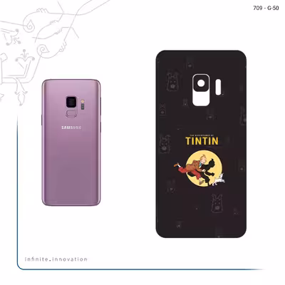 برچسب پوششی ماهوت مدل Tintin مناسب برای گوشی موبایل سامسونگ Galaxy S9
