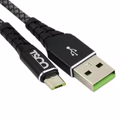 کابل تبدیل USB به MicroUSB تسکو مدل TC A104 طول 1 متر