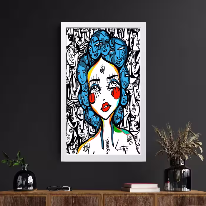 تابلو مدل دکوراتیو ART کد G12-26