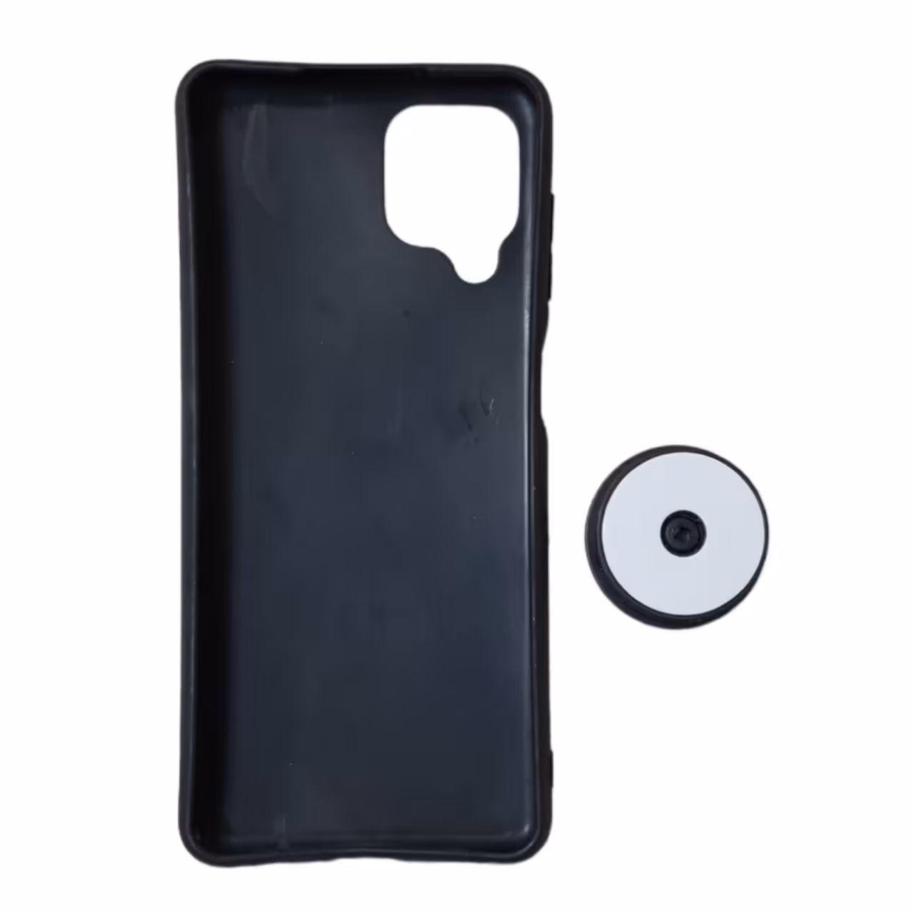 کاور طرح دخترانه کد 256 مناسب برای گوشی موبایل سامسونگ Galaxy A12 به همراه پاپ سوکت