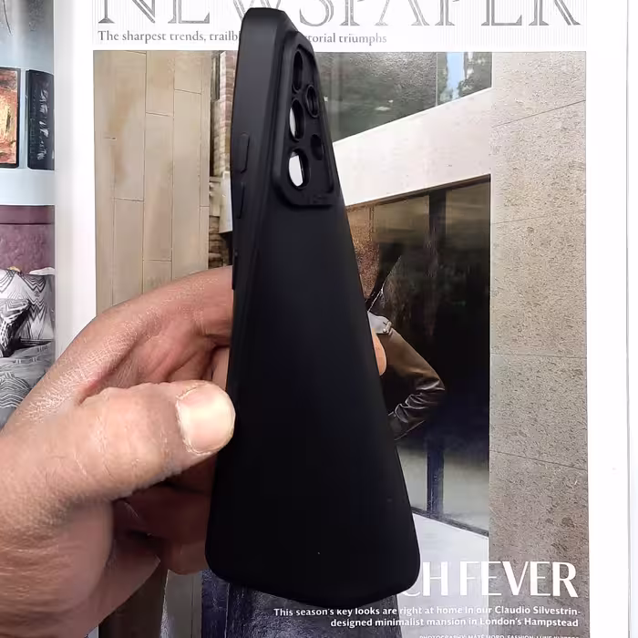 کاور لاین کینگ مدل ببعی مناسب برای گوشی موبایل شیائومی Redmi Note 11 Global / Note 11S به همراه پایه نگهدارنده و محافظ لنز