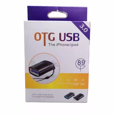 مبدل USB OTG به لایتنینگ مدل GP_89