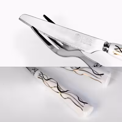 سرویس کارد و چنگال 12 پارچه ام جی اس مدل  NR-3