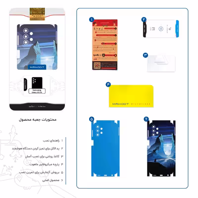 برچسب پوششی ماهوت مدل Blue Mountains Digital Art-FullSkin مناسب برای گوشی موبایل سامسونگ Galaxy A32 5G