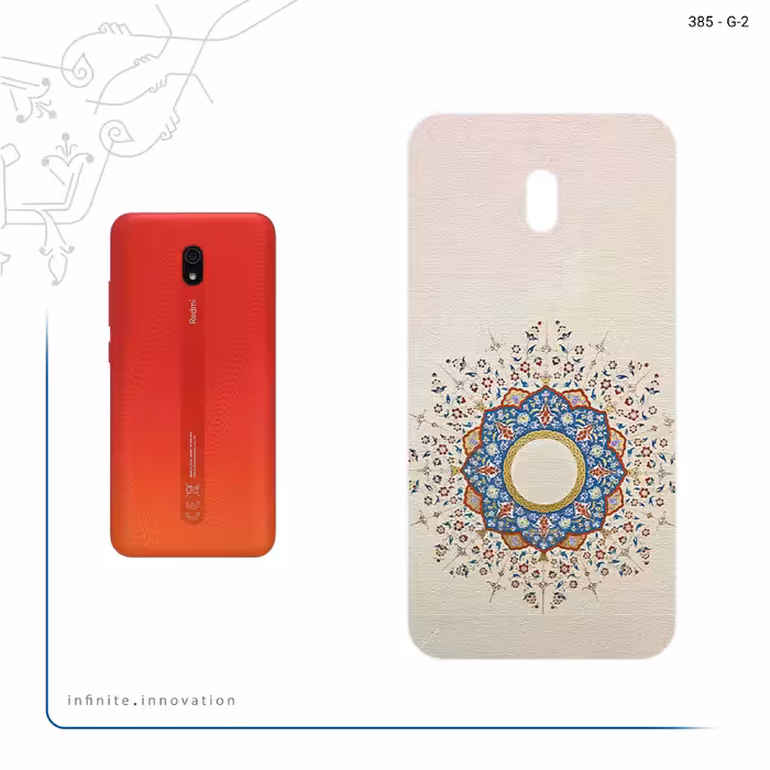 برچسب پوششی ماهوت مدل Art of Illumination 1 مناسب برای گوشی موبایل شیائومی Redmi 8A