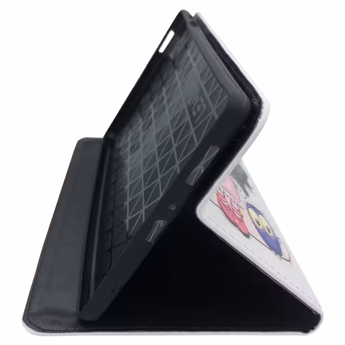 کیف کلاسوری ام ان اف طرح دختر زیبا و بچه جغد کد M-244 مناسب برای تبلت سامسونگ Galaxy Tab A 10.1 2019 T510 / T515