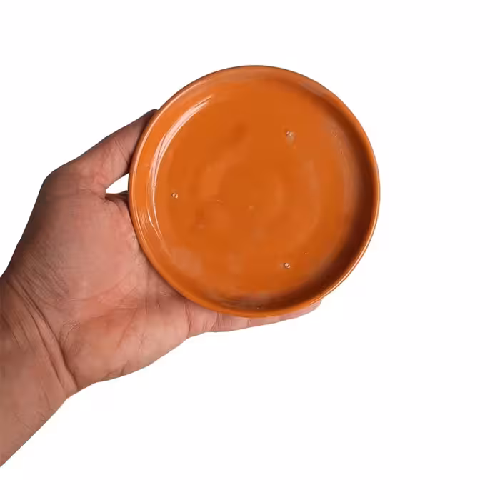 زیر گلدانی سفالی کد 12