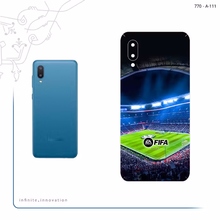 برچسب پوششی ماهوت مدل FIFA Soccer Game Series مناسب برای گوشی موبایل سامسونگ Galaxy M02