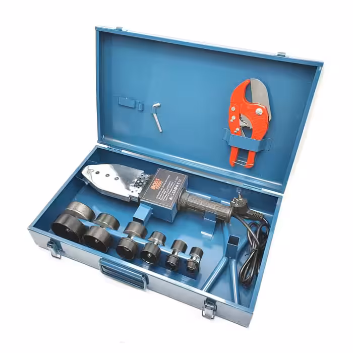 دستگاه اتو لوله سبز باس مدل PPR-WELDING MACHINE مجموعه 10 عددی