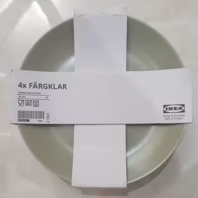 پیش دستی ایکیا مدل FÄRGKLAR-40478207 بسته 4 عددی