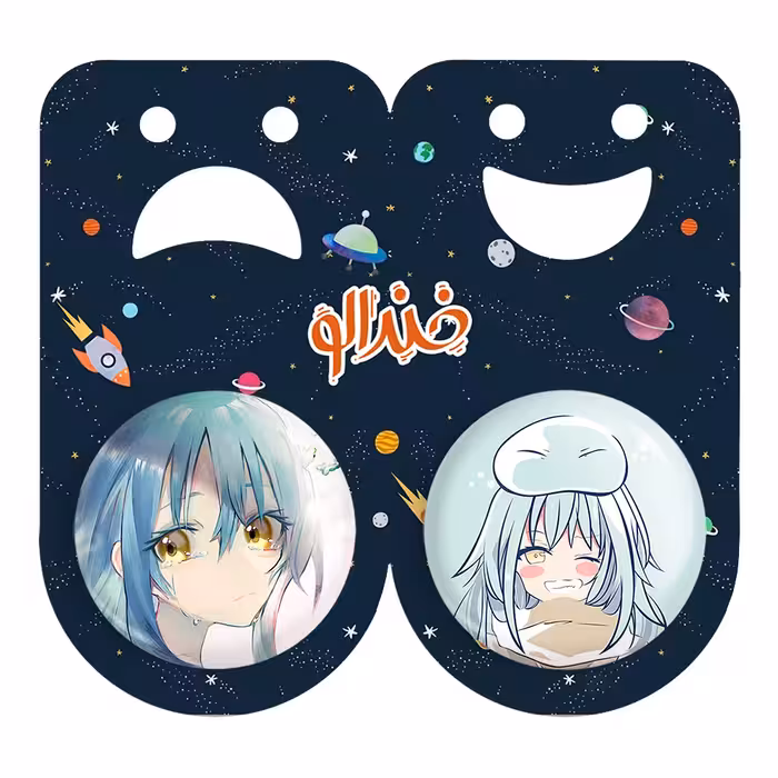 پیکسل خندالو مدل ریمورو تمپست انیمه اسلایم کد 1309913106 مجموعه 2 عددی